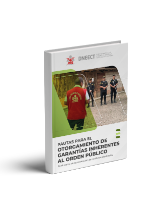 PAUTAS PARA EL OTORGAMIENTO DE GARANTÍAS INHERENTES AL ORDEN PÚBLICO