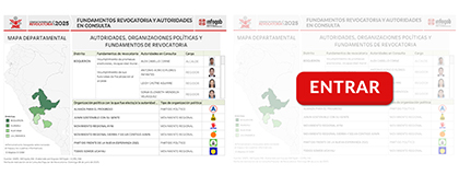 FUNDAMENTOS DE REVOCATORIA Y AUTORIDADES EN CONSULTA
