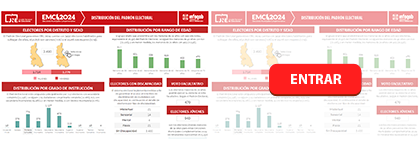 DISTRIBUCIÓN DEL PADRÓN ELECTORAL