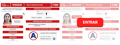 PERFIL DE CANDIDATURAS INSCRITAS